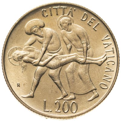 купить Ватикан 200 лир 1981