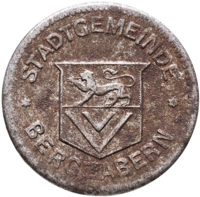 купить Германия "Бергцаберн" 10 пфеннигов 1917 нотгельд