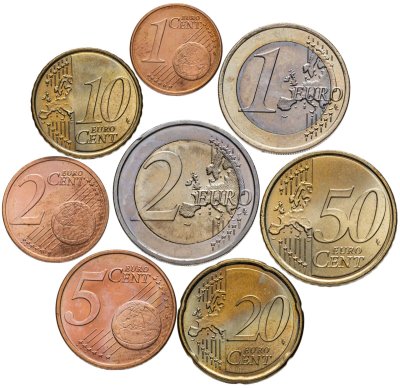 купить Словакия, набор из 8 разменных монет евро 2009 гг.