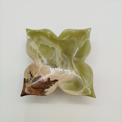 купить Пепельница/мелочница в виде раскрытого цветка, натуральный камень, Азия, 2000-2010 гг.