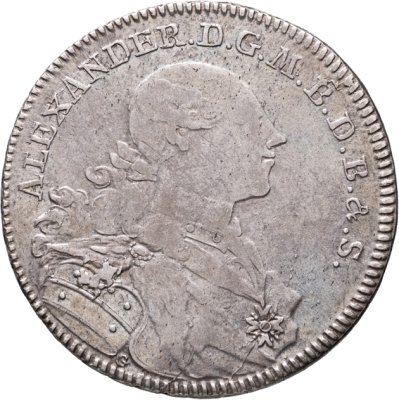 купить Бранденбург-Ансбах 2/3 талера 1757