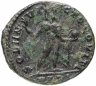 Купить Римская Империя, Константин I, 306–337 годы, Нуммий (реверс: Сол стоит вправо, в руке шар)