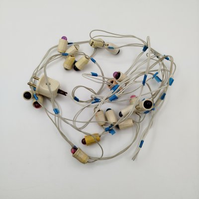 купить Гирлянда елочная, пластик, стекло, СССР, 1970-1990 гг.