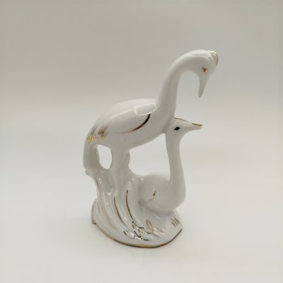 купить Статуэтка "Аисты", фарфор, золочение, роспись, СССР, 1970-1990 гг.