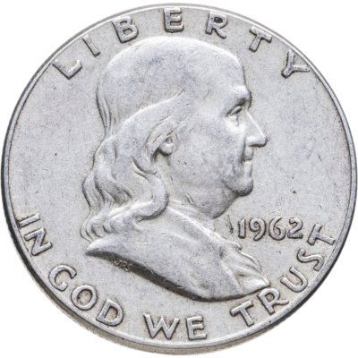 купить США 50 центов (1/2 доллара, half dollar) 1962 "Franklin Half Dollar"