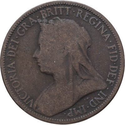 купить Великобритания 1/2 пенни 1896