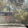 Купить Картина "Кипарисы у церкви", автор Обманщин Михаил Федорович (1968 г. р.), холст, масло, Россия, 2009 г.