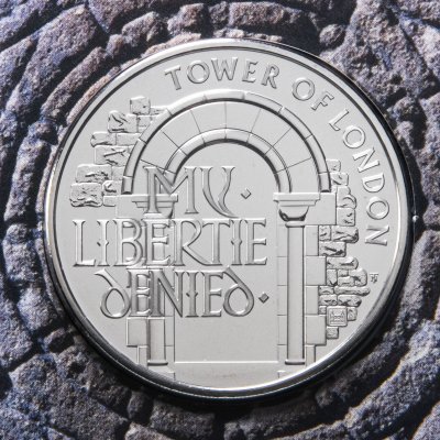 купить Великобритания 5 фунтов 2020 "Лондонский Тауэр - Тюрьма" в буклете