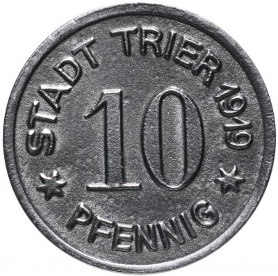 купить Германия (Трир) нотгельд 10 пфеннигов 1919