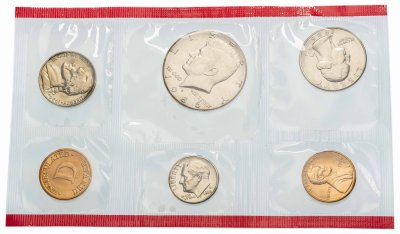 купить США годовой набор 1986 D (5 монет + жетон)