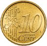 Купить Ватикан 10 центов (cents) 2003 "Портрет Папы Иоана Павла II"