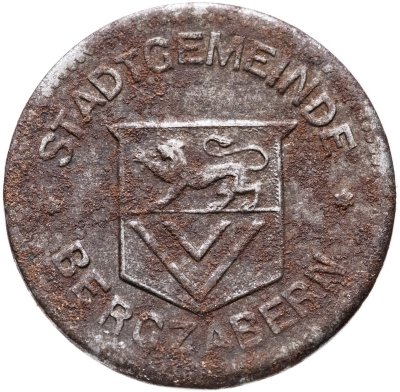 купить Германия "Бергцаберн" 10 пфеннигов 1917 нотгельд
