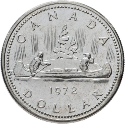 купить Канада 1 доллар (dollar) 1972 "Каноэ"