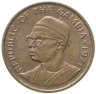 Купить Гамбия 1 бутут 1971 "Земляной орех"