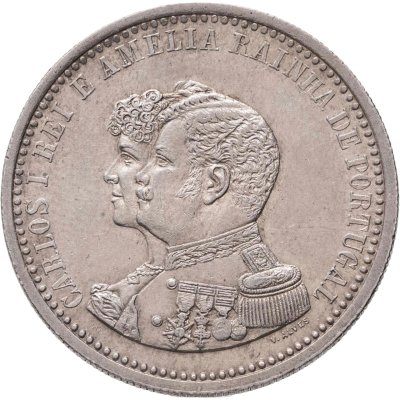 купить Португалия 500 реалов (рейс, reis) 1898 "400 лет Открытию Индии"