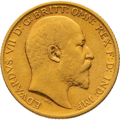 купить Великобритания 1/2 соверена (полсоверена, half sovereign) 1905