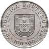 Купить Португалия 100 эскудо (escudos) 1990  350 лет со дня восстановления португальской независимости