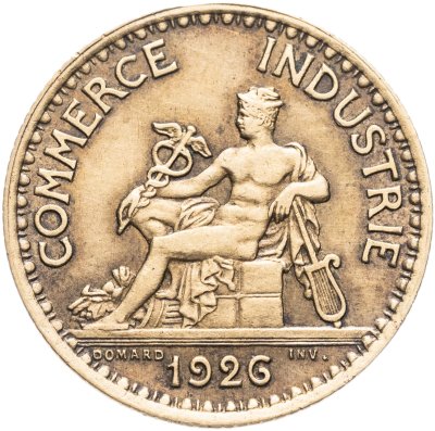 купить Франция 1 франк (franc) 1926