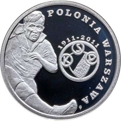 купить Польша 5 злотых (zlotych) 2011 Польские футбольные клубы - Полония Варшава