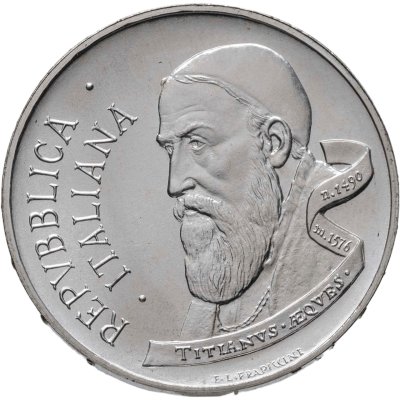 купить Италия 500 лир 1990 "500-летие рождения Тициана"