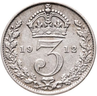 купить Великобритания 3 пенса (pence) 1912