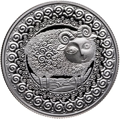 купить Беларусь 1 рубль 2009 "Знаки зодиака - Овен"