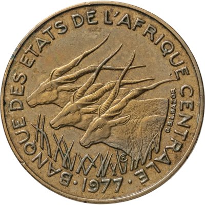 купить Центральная Африка (BEAC) 10 франков 1977