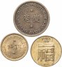 Купить Макао Португальское, набор монет 1967-1988 (3 монеты)