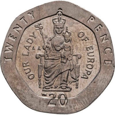 купить Гибралтар 20 пенсов (pence) 1998