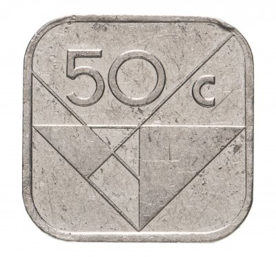 купить Аруба 50 центов (cents) 1986-2018