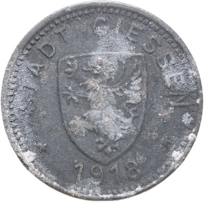 купить Германия, Гиссен 10 пфеннигов 1918