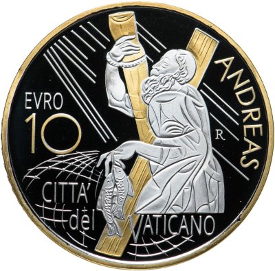 купить Сан-Марино 10 евро 2022 "Апостол Андрей"