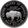 Купить США 50 центов (1/2 доллара, half dollar) 1991 "Mount Rushmore (50 лет Национальному мемориалу Рашмор)"
