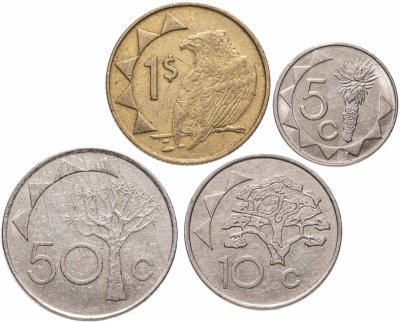 купить Намибия набор монет 1993-2006 (4 штуки)