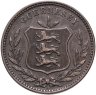 Купить Гернси 8 дублей (doubles) 1889