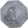 Купить Германия, Альцей 10 пфеннигов 1917