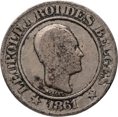 купить Бельгия 20 сантимов (centimes) 1861