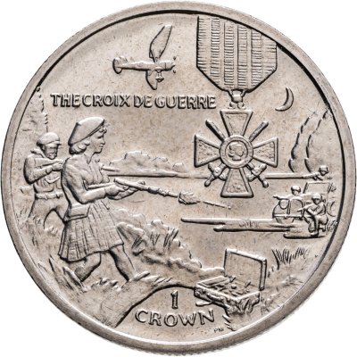 купить Остров Мэн 1 крона (crown) 2004 Награды - Французский крест