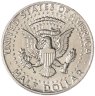Купить США 50 центов (1/2 доллара, half dollar) 1980 P Kennedy Half Dollar (Кеннеди) знак монетного двора "P" - Филадельфия