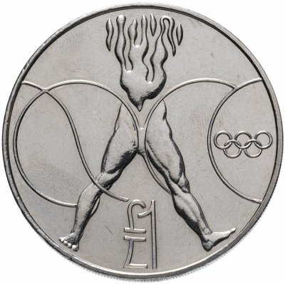 купить Кипр 1 фунт (pound) 1988 "XXIV летние Олимпийские Игры, Сеул 1988"