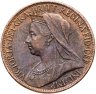 Купить Великобритания 1 фартинг (farthing) 1901
