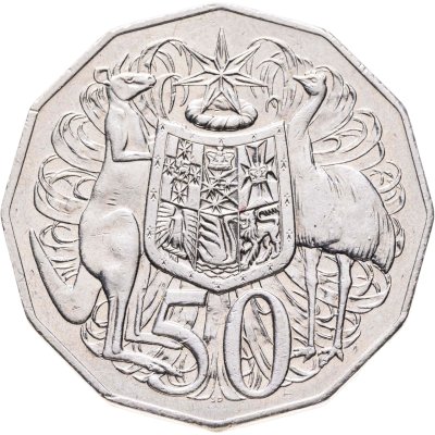 купить Австралия 50 центов (cents) 1996