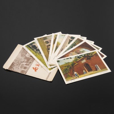 Советские открытки 1930 - 1940-х годов. Комплект из 12 открыток