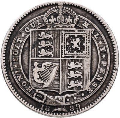 купить Великобритания 1 шиллинг (shilling) 1889