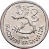 Купить Финляндия 1 марка (markka) 1966 S