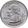 Купить США 1/4 доллара (квотер, 25 центов) 2004 D "Штат Висконсин"