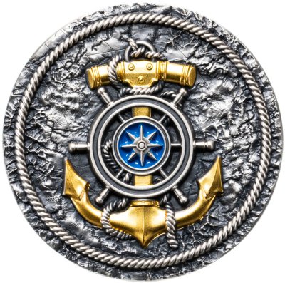 купить Остров Ниуэ 5 долларов 2019 "Якорь"