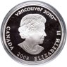 Купить Канада 25 долларов (dollars) 2008  XXI зимние Олимпийские Игры, Ванкувер 2010 - Сноуборд, в футляре с сертификатом