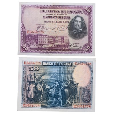 купить Испания 50 песет 1928 (Pick 75)