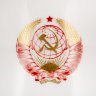 Купить Фруктовница из Кремлевского сервиза с гербом СССР, фарфор, роспись, золочение, Ленинградский фарфоровый завод (ЛФЗ), СССР, 1960-1980 гг.